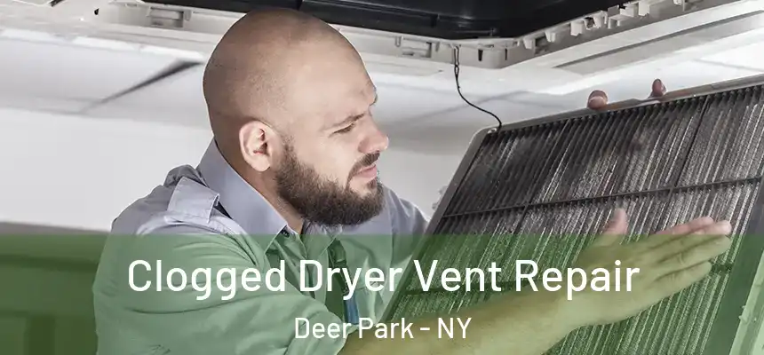  Clogged Dryer Vent Repair Deer Park - NY
